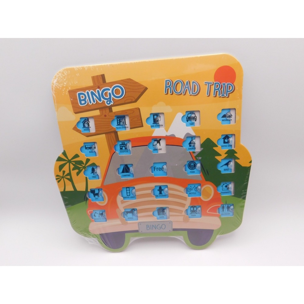 NEW Lot of  10 Road Trip Bingo - Travel Cards Games Car Trips